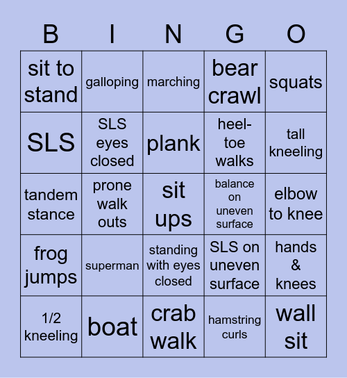 WWPPT Last Week of School BINGO! Bingo Card