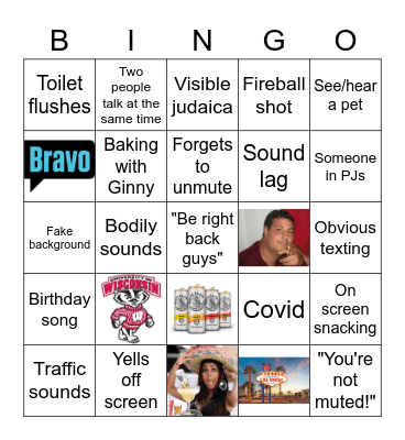 Mickey's Birthday Bingo Card