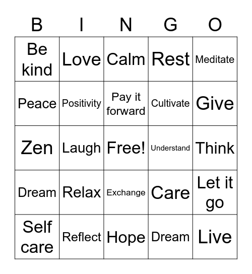 Test222 Bingo Card