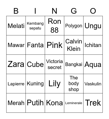 Ayleeeen Bingo Card