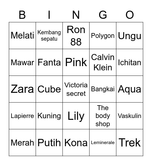 Ayleeeen Bingo Card
