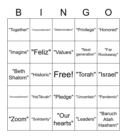 Congratulations, Nava! Bingo Card