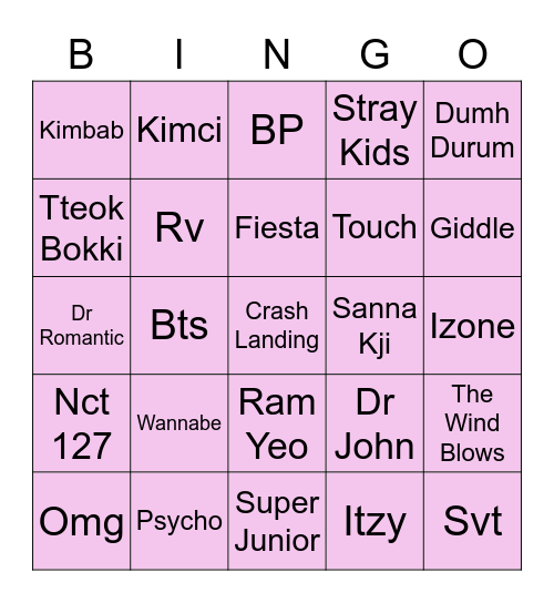 Uchida Maaya Bingo Card