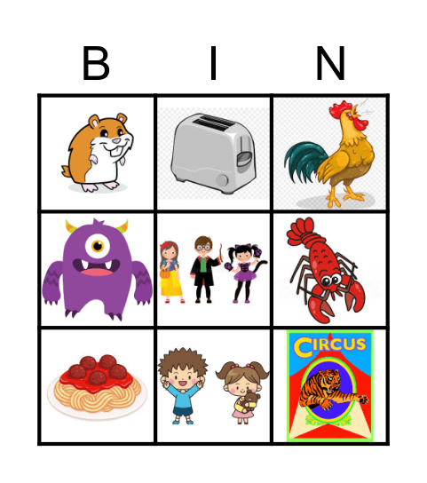 Bingo! Bingo Card