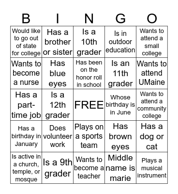 SHABsters  SHENANIGAN''s Bingo Card