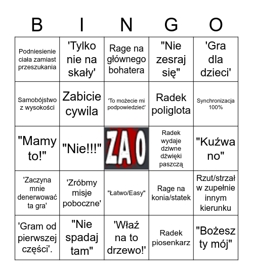 NieDaAsasyn 05.06 Bingo Card