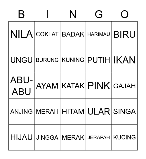 ENA96KAYOUNG Bingo Card
