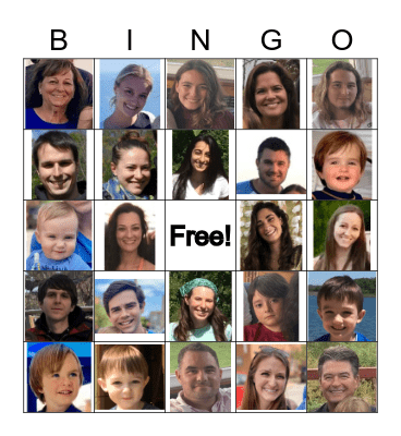 53E St. Vacation Bingo Card