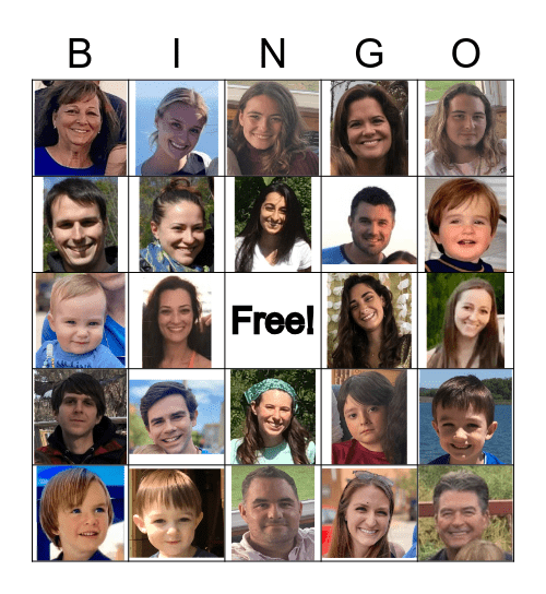 53E St. Vacation Bingo Card