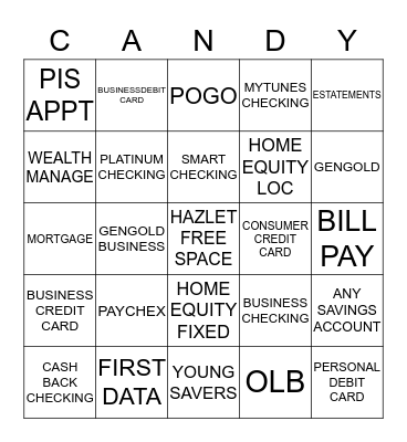 HALLOWEEN HUSTLE Bingo Card