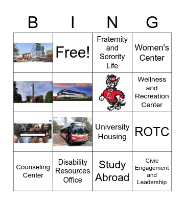 Pack Bingo Card