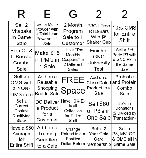 How Are You Beating Average Today?  Bingo Card