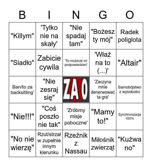 NieDaAsasyn 10.06 Bingo Card