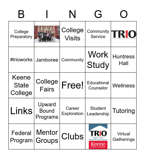 KSC UBP Bingo Card