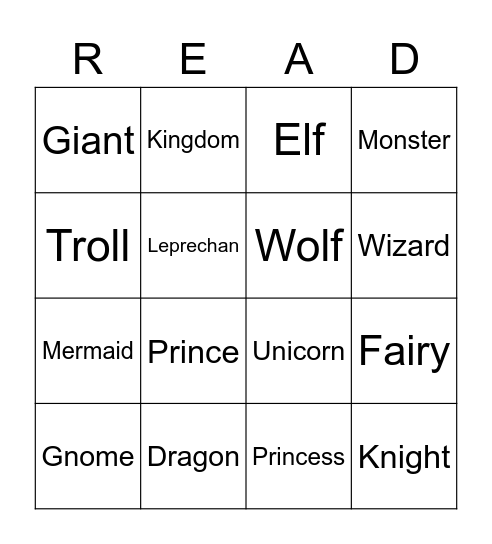 Books Read/Listened to about a.. Bingo Card