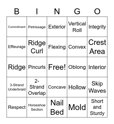 Week 3 Review Bingo Card