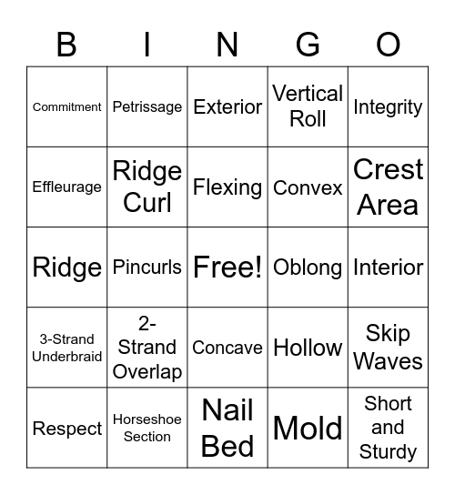 Week 3 Review Bingo Card
