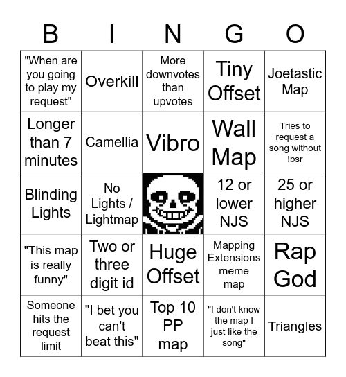 !bsr bingo Card