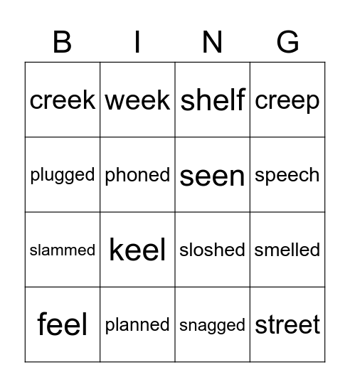 Zaid's Bingo Card