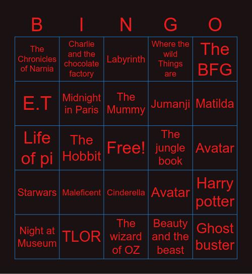 zheongguki's Bingo Card