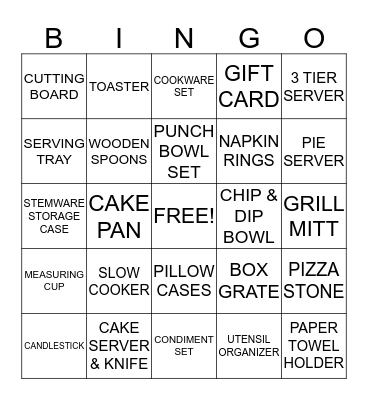 G & G BAYOU BASH Bingo Card