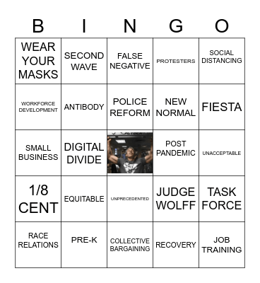 STATE OF THE CITY BINGO Card