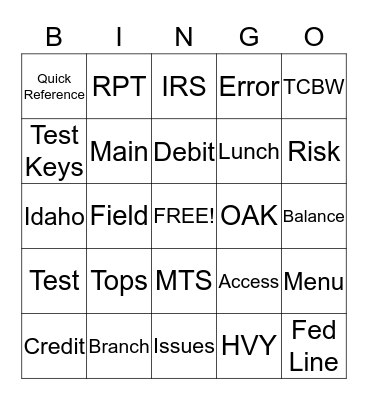 Wires Bingo " Everything is Awesome" Bingo Card
