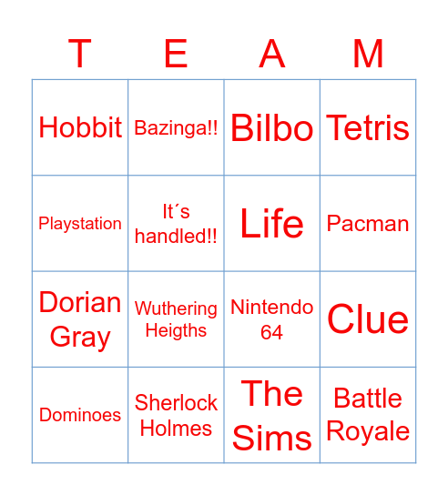 Gabirobas Bingo Card