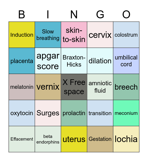 CB Bingo Card