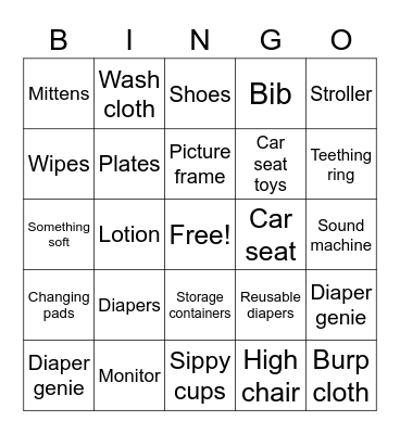 Ping Bingo Card