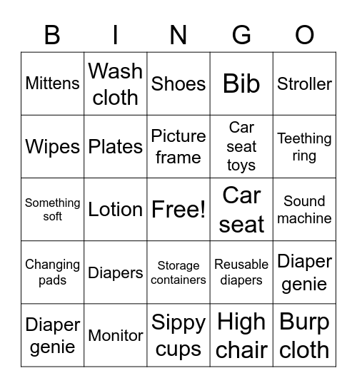 Ping Bingo Card