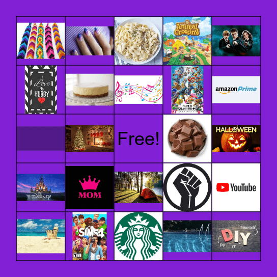 Desiree's Bingo Card