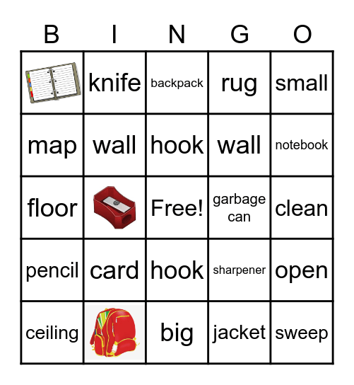 Exploring the Classroom Bingo Card