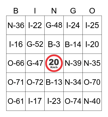 BINGO JUNINO DO J4PETO Bingo Card