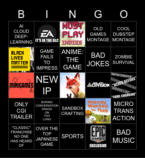 Ah shit, here we go again Bingo Card