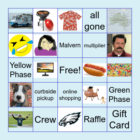 Partnership Bingo Card