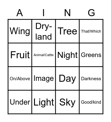 ChumashBingo Card