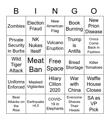 APC BINGO Card