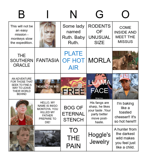 KATRINA'S BIRTHDAY BINGO Card