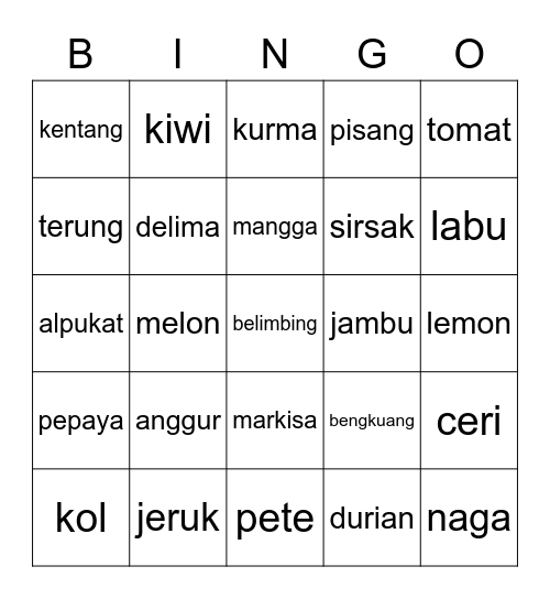 ENA00WOOBIN Bingo Card