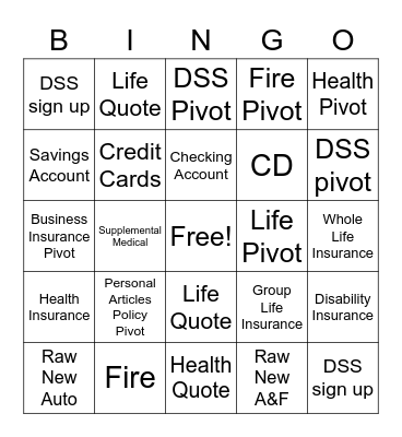 June Bingo Card