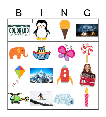 Birthday Day Bingo Card