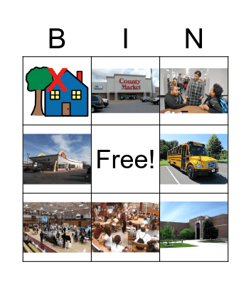 Wearing a mask Bingo Card