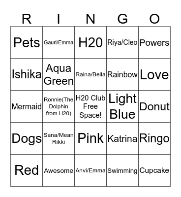 The Awesome Bingo Card