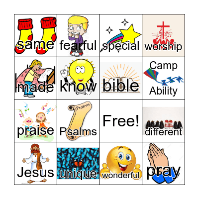 Unique Bingo Card