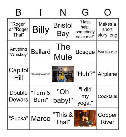 Daily Wisdom by Pat Burns Bingo Card