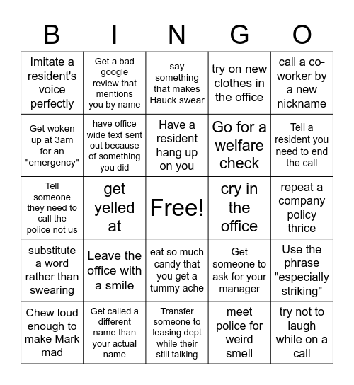 the office bingo printable