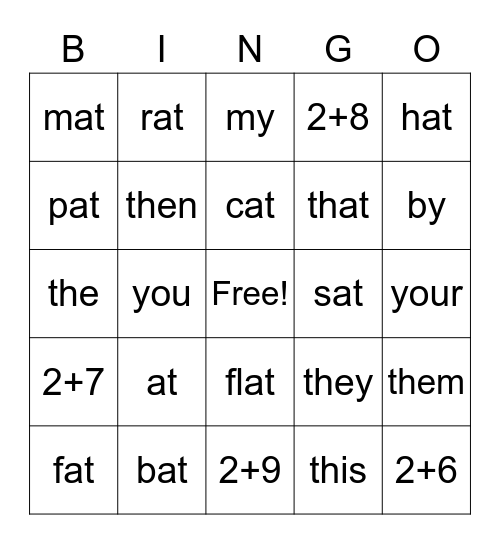 Katie 6/22/20 Bingo Card