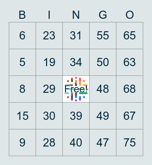 Collibra Pride BINGO Card