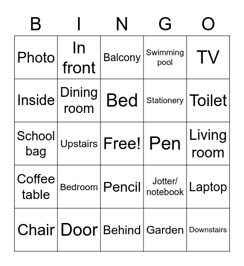 S2 复习 Bingo Card